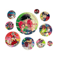 Image 1 of Vintage 60/70's Menko anime 10 cards (Japan)