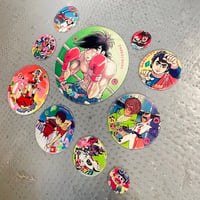Image 3 of Vintage 60/70's Menko anime 10 cards (Japan)