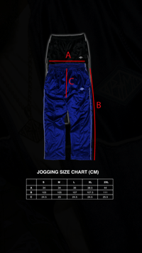 Image 2 of VELVET JOGGING BLACK