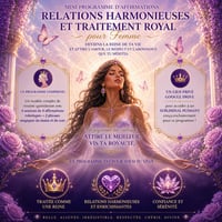 Image 1 of MINI PROGRAMME: AFFIRMATIONS RELATIONS HARMONIEUSES ET TRAITEMENT ROYAL POUR FEMME + 1 SUBLIMINAL.