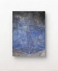 Image 2 of Box in Blue | 90 × 120 cm