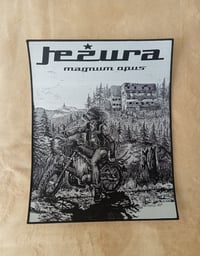 Ježura woven backpatch