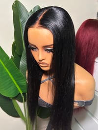 Image 1 of Straight glueless wig