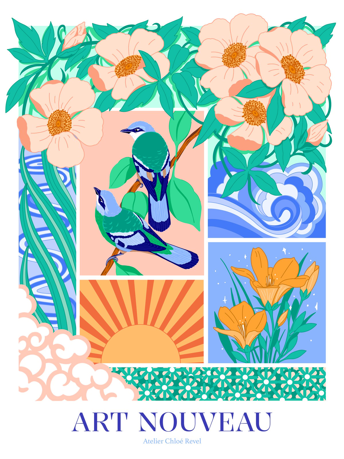 Affiche Art Nouveau 3