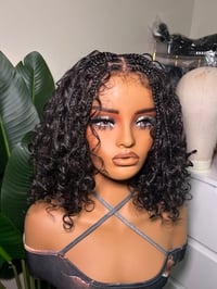 Image 1 of Braided bob wig