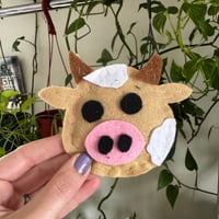 Image 2 of Cute cow catnip cat toys