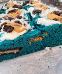 Cookie Monster Brownie 