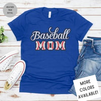 Image 1 of Baseball Mom Script T-Shirt