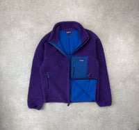 Image 1 of Patagonia Retro-X Fleece Jacket Purple Medium Mens