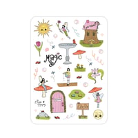 Magic Garden Sticker Sheet