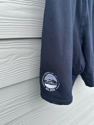 Image of Spirit of ‘58  Cool Jog Shorts Sports Grey and in French Navy 