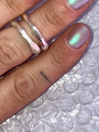 Image 2 of linea silver ring no.3