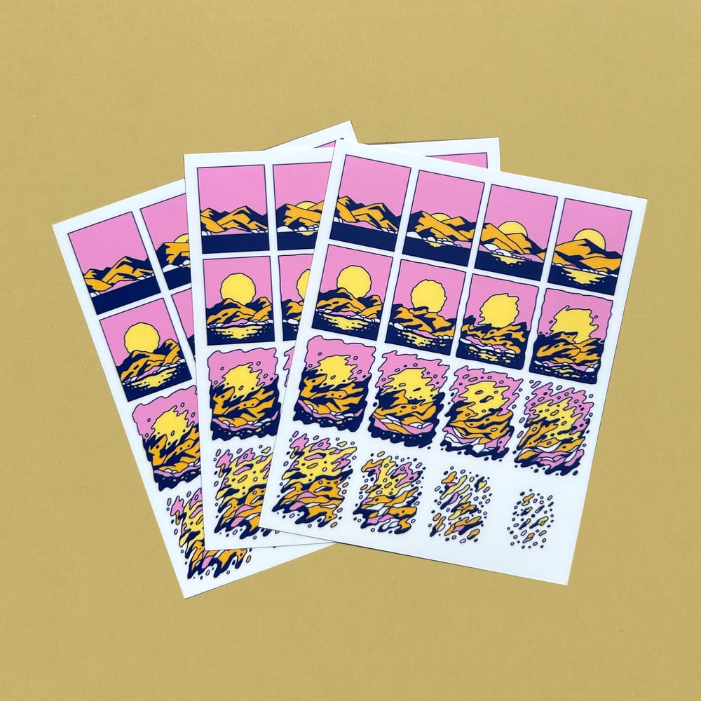 Image of "Golden Morning" Sticker