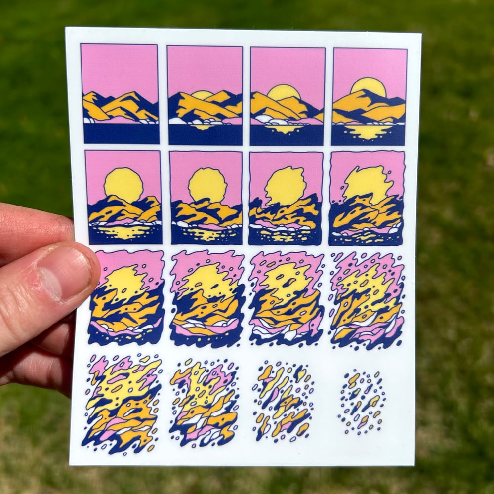 Image of "Golden Morning" Sticker