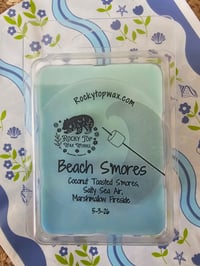 Image 2 of Beach S'mores -a Rocky Top Wax Works exclusive custom houseblend fragrance 