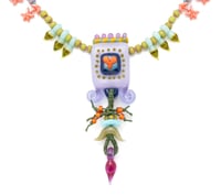 Image 2 of springtime glyph necklace