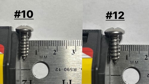 Image of Dice License Plate Screws