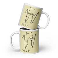 Image 2 of welp White glossy mug