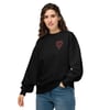 Momento Mori Heart Wreath Unisex organic oversized sweatshirt