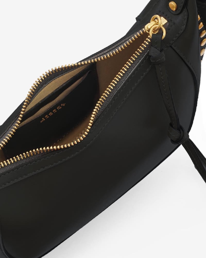 Image of ISABEL MARANT OSKAN MOON BAG BLACK