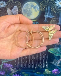 Image 3 of ✨WHOLESALE✨ Sterling Silver Hammered Hoops