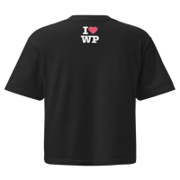 Image 4 of I Love Water Polo Women’s heavyweight boxy pocket tee - Dark Colors