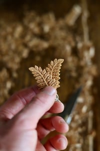 Image 4 of   Fern Leaf Earrings
