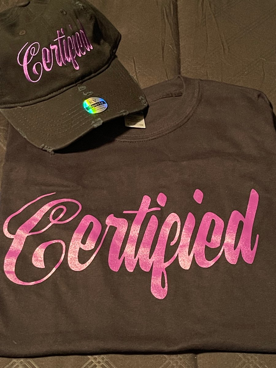 Image of Certified T-shirts [purple x black]