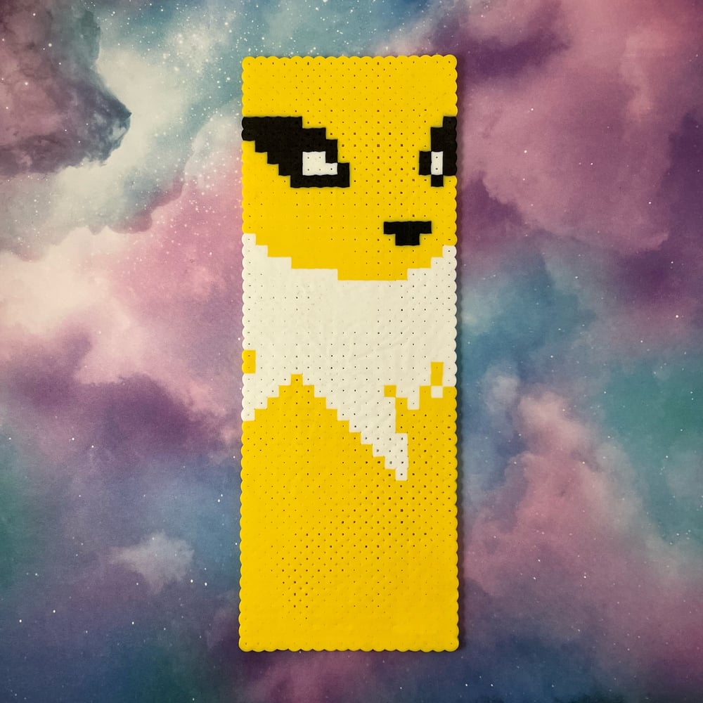 Image of Eeveelution Perler Kandi Wall Decor