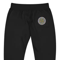 Image 2 of Sweatpants w/Crest Logo Printed On Back Pocket (Black)