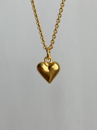 Image 2 of gold heart pendant