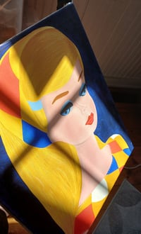 Image 5 of Color Magic Barbie Acrylic Painting by -g-