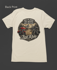 Image 3 of No Plans Just Ride Tee