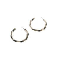 Image 1 of Twisted Hoops (Sterling Silver)