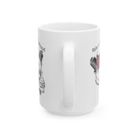 Image 5 of Skull & Rose 'Ride or Die' Ceramic mug 11 oz 15 oz 