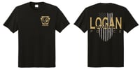 Image 1 of Black Short Sleeve Port and Co triblend tshirt