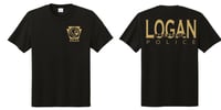 Image 3 of Black Short Sleeve Port and Co triblend tshirt