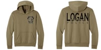 Image 2 of Coyote Brown Heather Port and Co Easy Fleece Hoodie 
