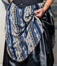 Image 3 of Petal Skirt in Patchwork Blue - The Golden Hour Collection