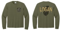Image 2 of Military Green Port and Co Long Sleeve tshirt
