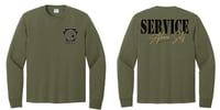 Image 3 of Military Green Port and Co Long Sleeve tshirt