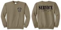 Image 1 of Coyote Brown Port and Co Crewneck Sweatshirt