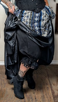 Image 1 of Lacy Bloomers in Black - The Golden Hour Collection