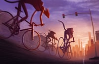 RUNNING REDS WALLPAPER