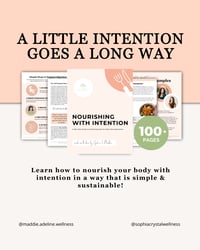 Image 2 of E-book - Nourishing With Intention