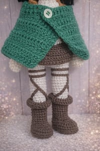 Image 3 of Attack on Titan inspired crochet doll