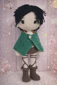 Image 1 of Attack on Titan inspired crochet doll
