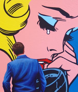 Image of Girl Calling