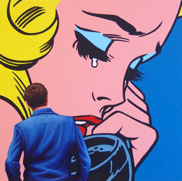 Image of Girl Calling