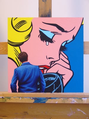 Image of Girl Calling